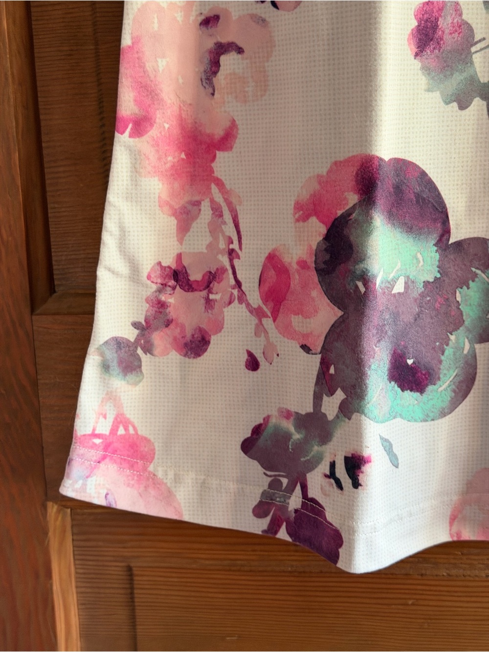 Lululemon Cool Racerback Blurred Blossoms Multi Colour Size 12 - Picture 6 of 8